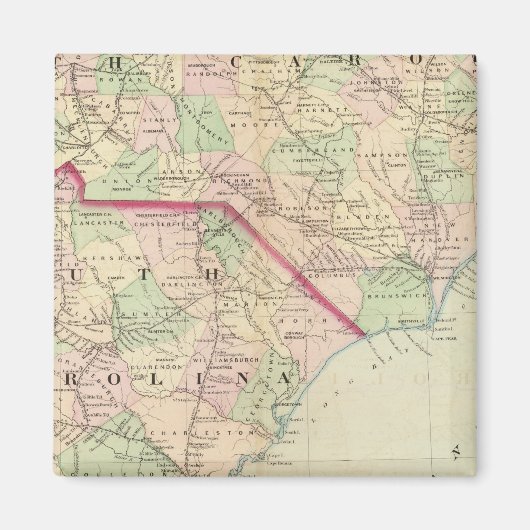 N & Sカロライナ2 マグネット (正面)