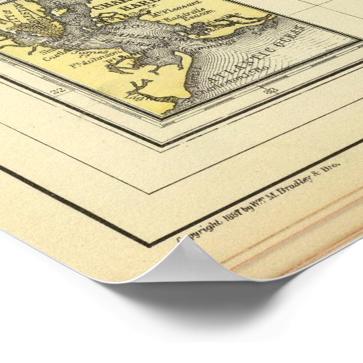 N & Sカロライナ ポスター (角)