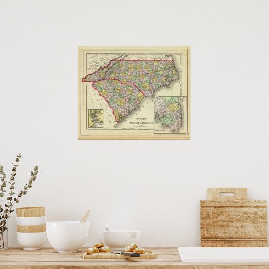 N & Sカロライナ ポスター (キッチン)