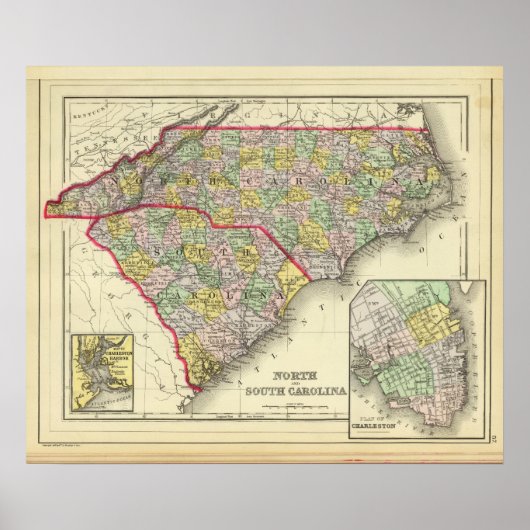 N & Sカロライナ ポスター (正面)