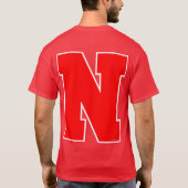 "N " Tシャツ (裏面)