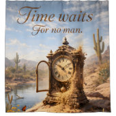 n transform your bathroom シャワーカーテン (正面)