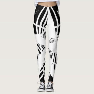 N-VII [BLK/WHT] レギンス