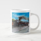 「N&W 611アイアンホース」マグカップ ジャンボコーヒーマグカップ (右)