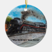 N&W 611 アイアンホース 2019 オーナメント (正面)