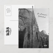 N.Y.E.セントパトリック大聖堂 ポストカード (正面/裏面)