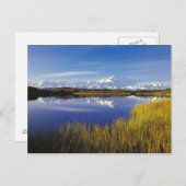 NA,アメリカ,アラスカ,デナリNPマッキンリー山 ポストカード (正面/裏面)