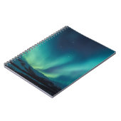 NA，アメリカ，アラスカ，ブルックス山脈，緑のカーテン ノートブック (左側)