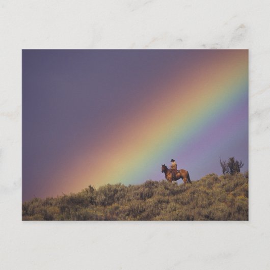 NA，アメリカ，オレゴン，セネカ，ポンデローザランチ， ポストカード (正面)