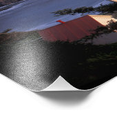 NA、アメリカ、オレゴン、ヘケタ・ヘッドライト・ハウス。 フォトプリント (角)