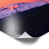 NA,アメリカ,オレゴン,三姉妹の山 フォトプリント (角)