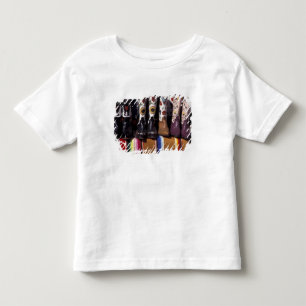 NA，アメリカ，ニューメキシコ，サンタフェ。カウボーイブーツ トドラーTシャツ