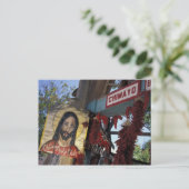 NA,アメリカ,ニューメキシコ,サンタフェ。 ポストカード (スタンド正面)