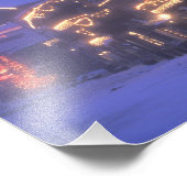 NA，アメリカ，ワシントン，リーヴンワース。メイン通り フォトプリント            (角)