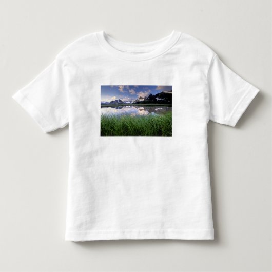 NA, カナダ, アルバータ州, トンキン渓谷。ジャスパー トドラーTシャツ (正面)