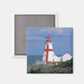 NA、カナダ、ニューブルンスウィック、カンポベロ島。 マグネット (正面/裏面)