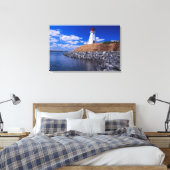 NA、カナダ、ニューブルンスウィック、キャパベロ島。 キャンバスプリント (インサイチュ (寝室))