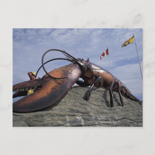 NA、カナダ、ニューブルンズウィック、シェディアク、世界 ポストカード (正面)