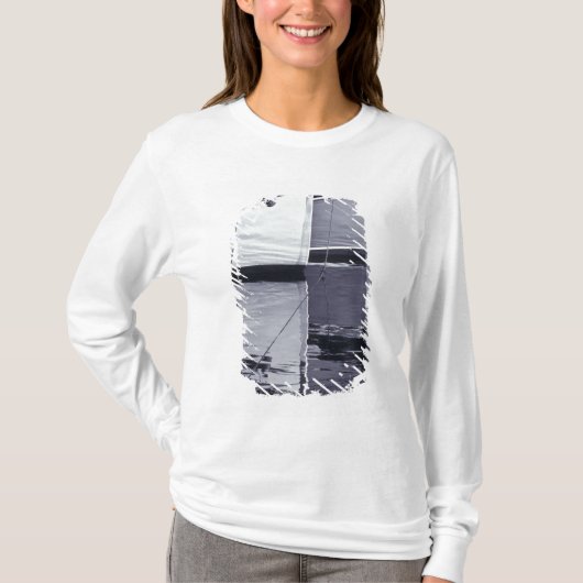 NA, カナダ, ノバスコシア州, ディグビー。漁船; Tシャツ (正面)