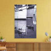 NA、カナダ、ノバスコシア、ディグビー。魚釣り船 キャンバスプリント (インサイチュ (リビング))