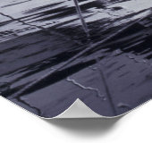 NA、カナダ、ノバスコシア、ディグビー。魚釣り船 ポスター (角)