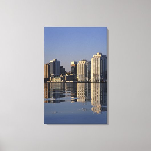 NA，カナダ，ノバスコシア，ハリファックス。ハリファックス キャンバスプリント (正面)