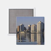 NA，カナダ，ノバスコシア，ハリファックス。ハリファックス マグネット (正面/裏面)