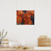 NA、米国、アリゾナ、サンザビエル。クラレット杯サボテン ポスター (キッチン)