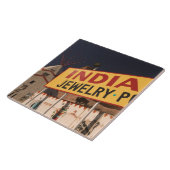 NA、米国、アリゾナ、Lupton Yellowhorseのインディアン タイル (側面)