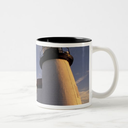 NA、米国、マサチューセッツのNantucketの島、3 ツートーンマグカップ (右)