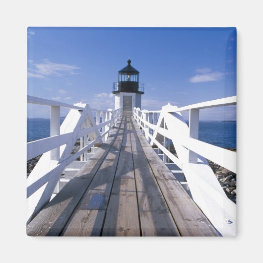 NA、米国、メイン、ポートクレイド。マーシャルポイント2 マグネット (正面)