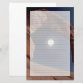 NA、米国、ユタ州、アーチズ国立公園。繊細 便箋 (正面/裏面)