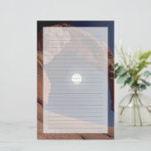 NA、米国、ユタ州、アーチズ国立公園。繊細 便箋 (スタンド正面)