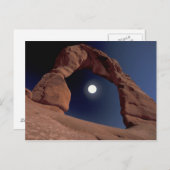 NA、米国、ユタ、アーチ国立公園。デリケート ポストカード (正面/裏面)