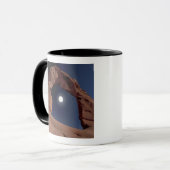 NA、米国、ユタ、アーチ国立公園。デリケート マグカップ (正面左)