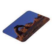 NA、米国、ユタ、アーチ国立公園。デリケート マグネット (左側)