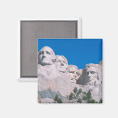 NA、米国、SD、山ラシュモア。 マグネット (正面/裏面)