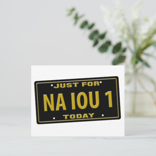 NA IOU 1 ポストカード (スタンド正面)