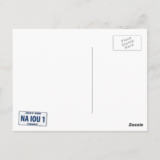 NA IOU 1 ポストカード (裏面)
