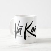 Na Koa Mug （白黒） コーヒーマグカップ (正面左)