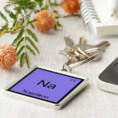 Na - Napoleon Chemistryおもしろい Elementシンボルティー キーホルダー (側面)
