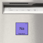 Na - Napoleon Chemistryおもしろい Elementシンボルティー マグネット (インサイチュ (食洗機))