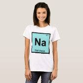 Na - Narcisusギリシャ化学周期表 Tシャツ (正面フル)