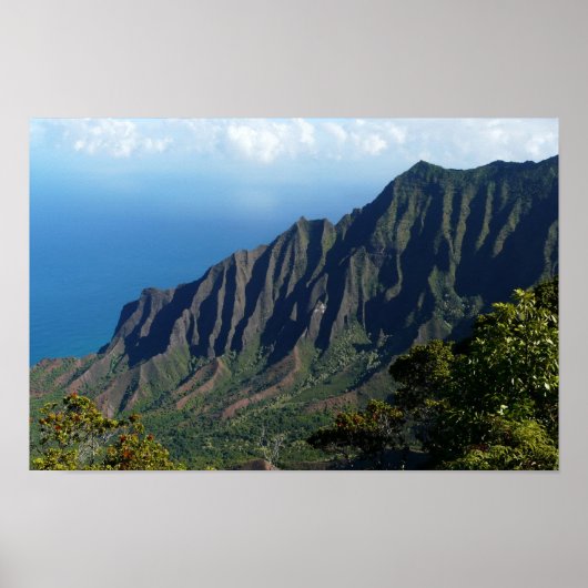 Na Pali Coast on Kauaiポスター ポスター (正面)