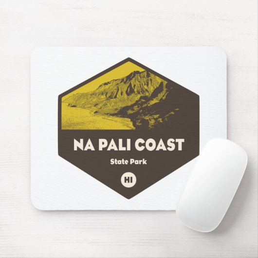 Nā Pali Coast State Park Hawaii マウスパッド (マウス)