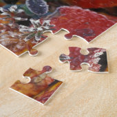 NA、USA、アラスカ、デナリNPフレステッド、秋色 ジグソーパズル (側面)