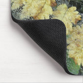 NA、USA、アラスカ、ナンシー湖。クモの巣の露 マウスパッド (コーナー)