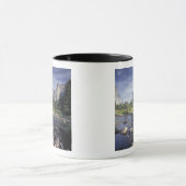 NA、USA、カリフォルニア、ヨセミテNP、谷ビュー マグカップ (中央)