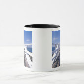 NA、USA、メイン、ポートクライド。 マーシャルポイント2 マグカップ (中央)