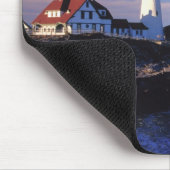 NA、USA、メイン。ポートランド岬灯台。 マウスパッド (コーナー)